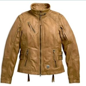Ladies leather jacket (97144-17VP)